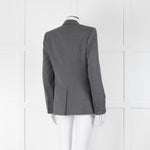 Stella McCartney Grey Light Wool Blazer Jacket