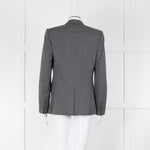 Stella McCartney Grey Light Wool Blazer Jacket