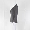 Stella McCartney Grey Light Wool Blazer Jacket