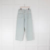 Raey Pale Blue Denim Wide Leg Jeans