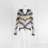 Dodo Bar Or Silver Gold Exclusive Missi Lurex Long Sleeve Top