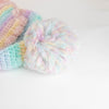 Maridruna Pastel Rainbow Hat