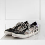 Golden Goose Snake Print Superstar Trainers