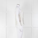 Vannina Vesperina Cream Black Polka Dot Silk Camisole