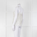 Vannina Vesperina Cream Black Polka Dot Silk Camisole