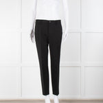 Miu Miu Black Tailored Cropped Trousers