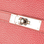 Hermes Jypsiere 28 Bag In Rubis Clemence Leather