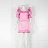 Rotate Pink Ruffle Mini Dress