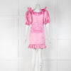 Rotate Pink Ruffle Mini Dress