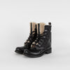 Louis Vuitton Black Ranger Boots with Shearling Lining