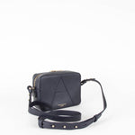 Aspinal Of London Navy Camera Crossbody Bag