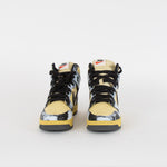 Nike Dunk 1985 Acid Wash in Lemon Drop, Black and Gold