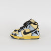 Nike Dunk 1985 Acid Wash in Lemon Drop, Black and Gold