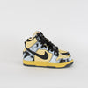 Nike Dunk 1985 Acid Wash in Lemon Drop, Black and Gold