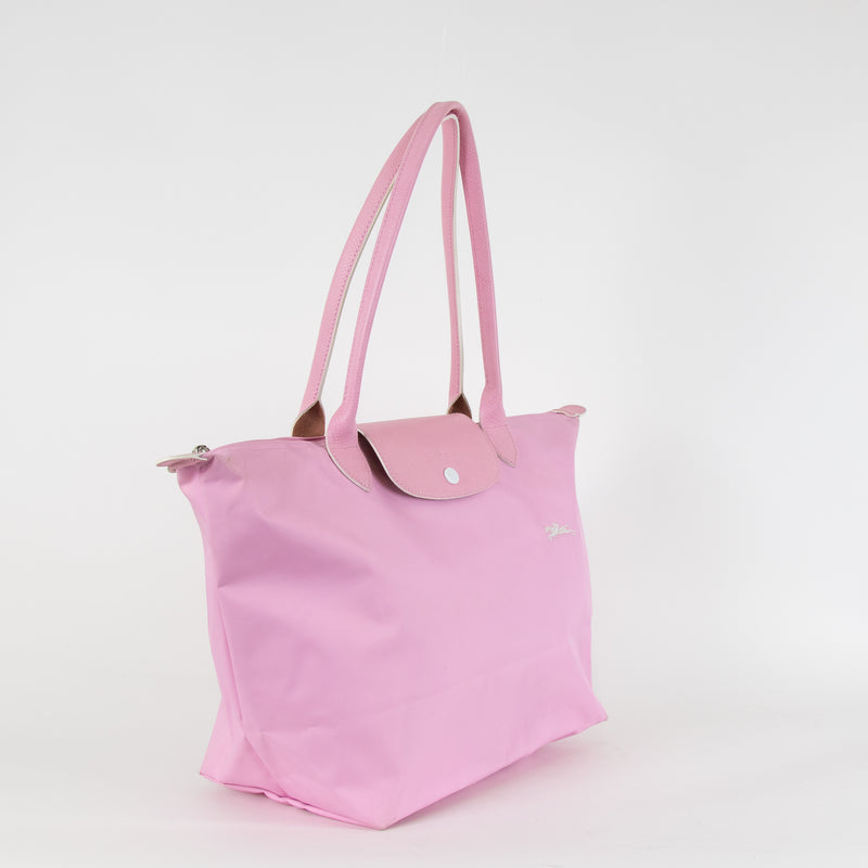 Longchamp Pale Pink Le Pliage Tote Bag