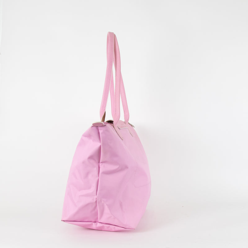 Longchamp Pale Pink Le Pliage Tote Bag