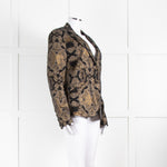 Mos Mosh Blazer with Lurex Pattern