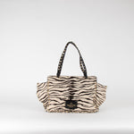 Valentino Rockstud Zebra Print Pony Skin Bag