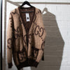 Gucci Reversible GG Mohair Wool Cardigan