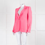 Essential Antwerp Bright Pink Single Breasted Jacket