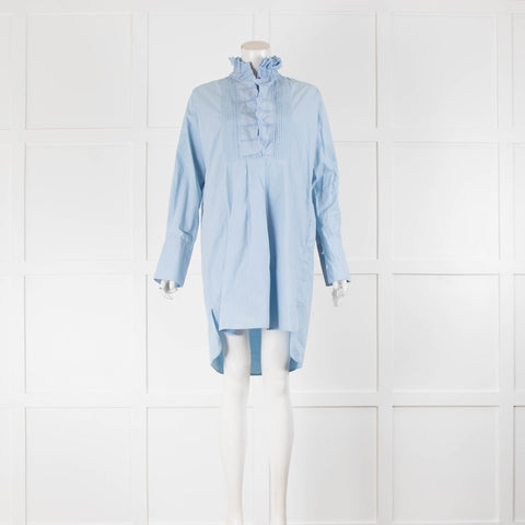 Isabel Marant Etoile Cotton Side Pocket Long Sleeve Shirt Dress Phoenix Style