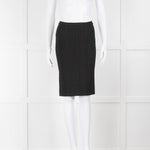 Herve Leger Black Bandage Pencil Skirt