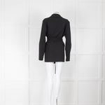 Joseph Black Blazer with a waist-tie