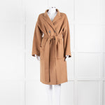 Anine Bing Wool Camel Coat