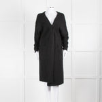 Acne Studios Raya Black Mohair Long Cardigan