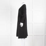 Acne Studios Raya Black Mohair Long Cardigan