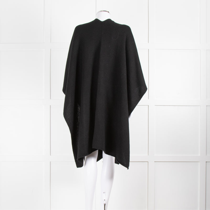 Raey Black Cashmere Shawl