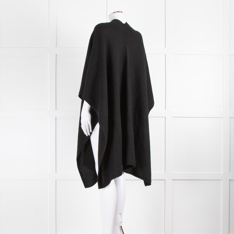 Raey Black Cashmere Shawl