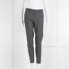 Victor & Rolf Grey Wool Narrow Leg Trousers