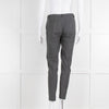 Victor & Rolf Grey Wool Narrow Leg Trousers