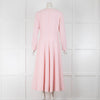 Emilia Wickstead Pale Pink Long Sleeve Dress