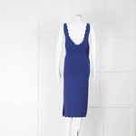 Altuzarra Blue Knit Bodycon Dress with Jacket