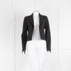 Louis Vuitton Black Tuxedo Style Cropped Jacket