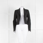 Louis Vuitton Black Tuxedo Style Cropped Jacket