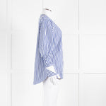 Aligne Thyme Blue And White Stripe Shirt