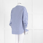 Aligne Thyme Blue And White Stripe Shirt