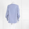 Aligne Thyme Blue And White Stripe Shirt