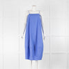 Free People Blue Cotton Sleeveless Maxi Dress