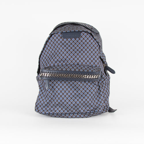 Stella McCartney Blue Floral Falabella Go BackPack