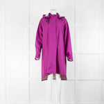 Ilse Jacobson Hornbaek Pink A Line Raincoat