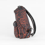 Stella McCartney Brown And Black Animal Print Backpack