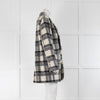 Reiko Grey Check Blazer