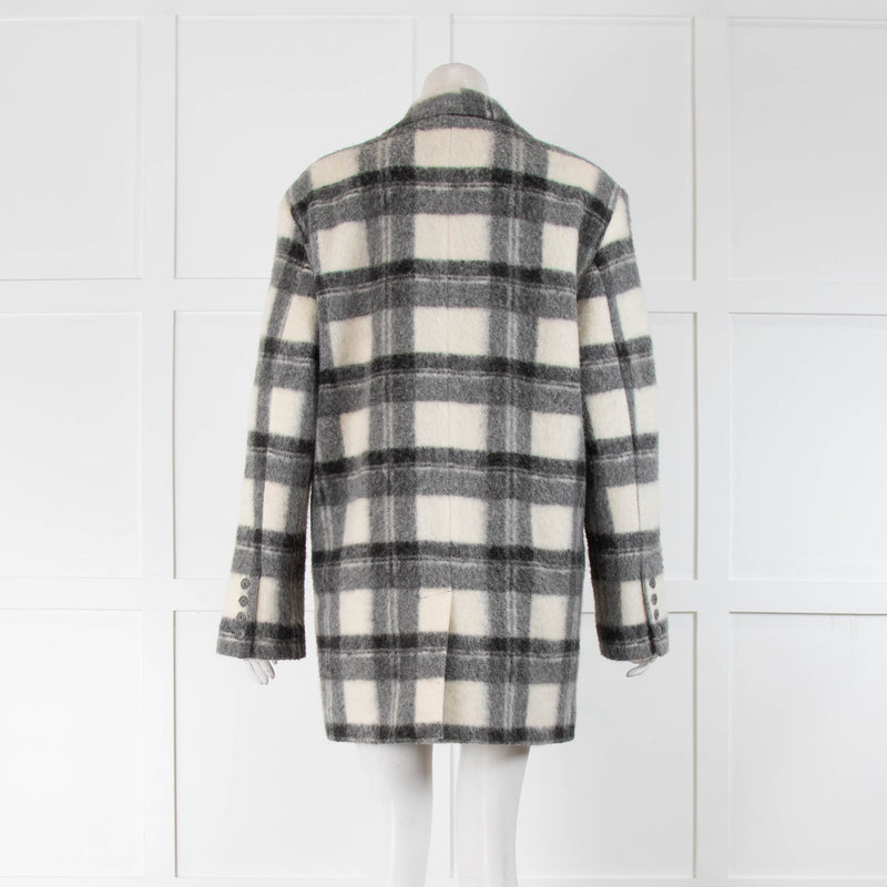 Reiko Grey Check Blazer