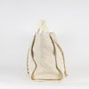 Chanel Cream Gold Deauville Tweed Medium Tote Bag