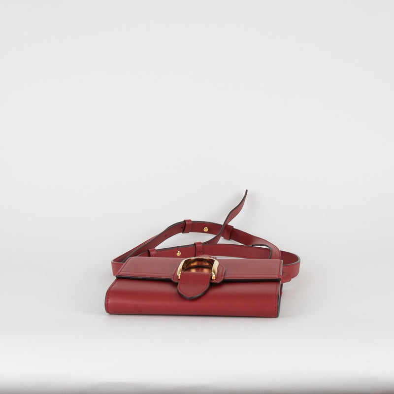 Ralph Lauren Red Wellington Crossbody Bag