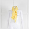 Eric Bompard Yellow Fine Cashmere Scarf